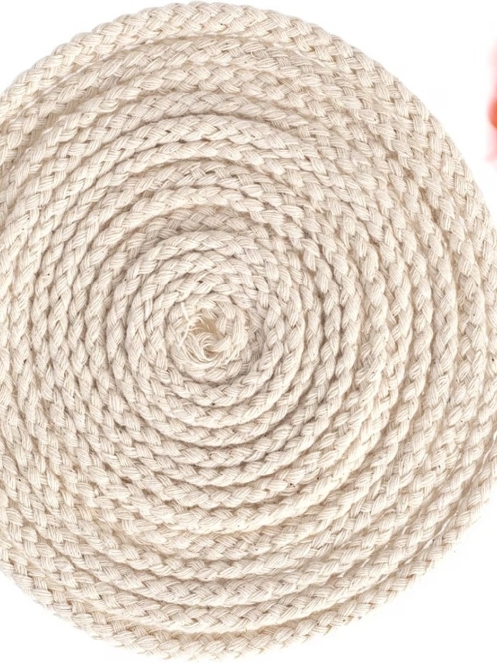 65.6 Ft 1/8''(4mm) Oil Lamp Wicks, Round Cotton Lamp Wicks Burner, Braided Candl